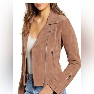 BlankNYC suede moto jacket